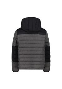 CMP - Kurtka Męska Zimowa 32K3187 OCIEPLANA 32K3187. Kolor: szary. Materiał: włókno. Wzór: gładki. Sezon: zima. Sport: turystyka piesza #2