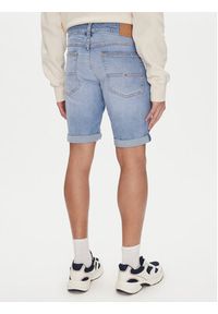 Tommy Jeans Szorty jeansowe Ronnie DM0DM20962 Niebieski Slim Fit. Kolor: niebieski. Materiał: bawełna