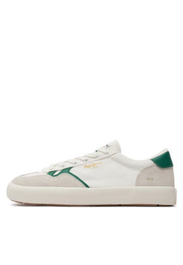 Pepe Jeans Sneakersy Travis Brit M PMS31038 Biały. Kolor: biały. Materiał: materiał