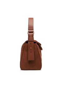 Pinko Torebka Leaf Hobo Classic AI 23-24 PLTT 101442 A0F6 Brązowy. Kolor: brązowy. Materiał: zamszowe, skórzane #4