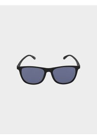 4f - Okulary przeciwsłoneczne z powłoką lustrzaną. Kolor: czarny #2