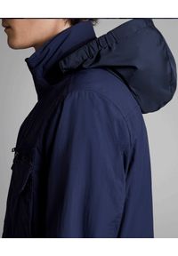FAY - Granatowa kurtka z kieszeniami. Kolor: niebieski. Materiał: tkanina #7