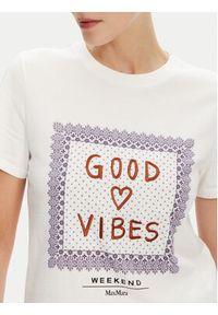 Weekend Max Mara T-Shirt Ara 2525976041 Biały Regular Fit. Kolor: biały. Materiał: bawełna #3