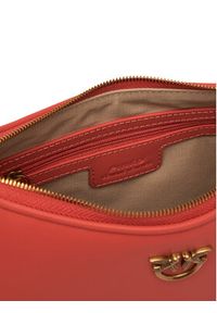 Pinko - PINKO Torebka Half Moon Mini Fl 102790 A0F1 Koralowy. Kolor: pomarańczowy. Materiał: skórzane