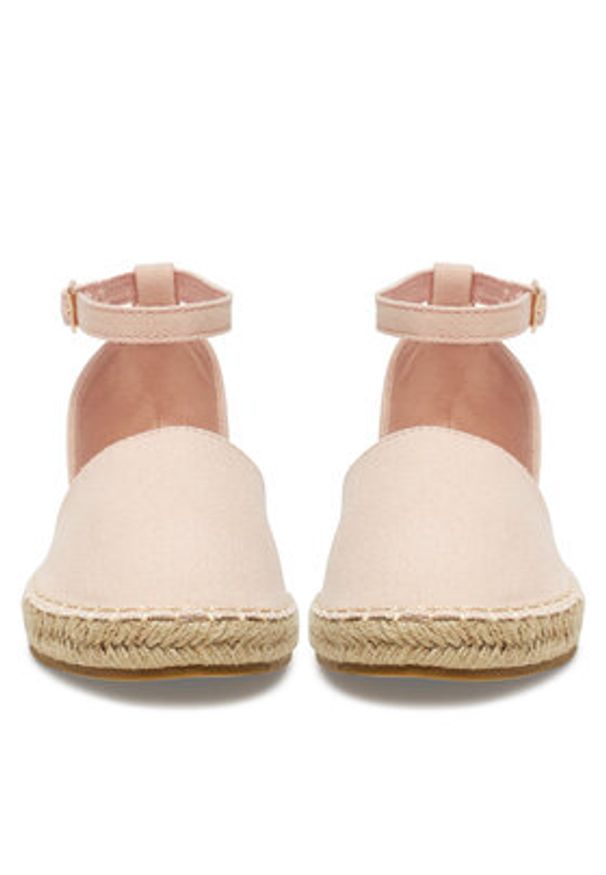DeeZee Espadryle E8265-6 Różowy. Kolor: różowy. Materiał: materiał