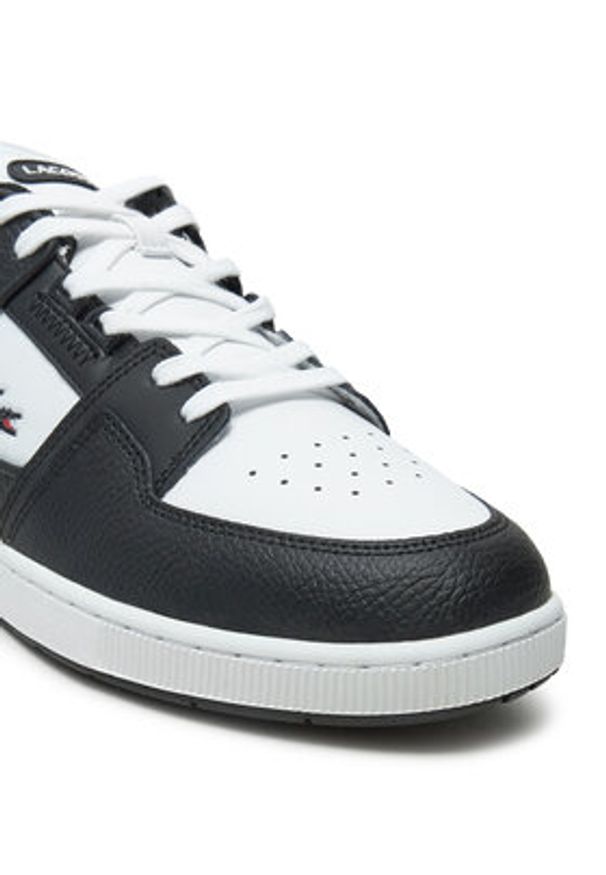Lacoste Sneakersy 748SMA0016 Czarny. Kolor: czarny. Materiał: skóra