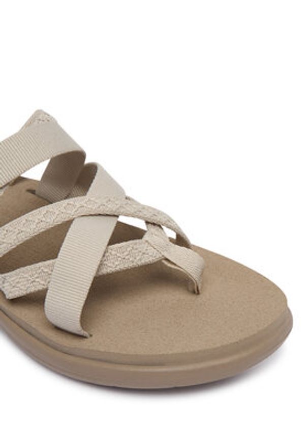 Teva Sandały Voya Zillesa 1117032 Beżowy. Kolor: beżowy. Materiał: materiał