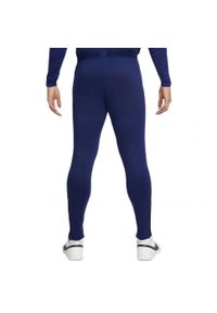 Nike - Męskie Spodnie Dresowe Strike 21 DriFIT. Kolor: niebieski. Materiał: dresówka