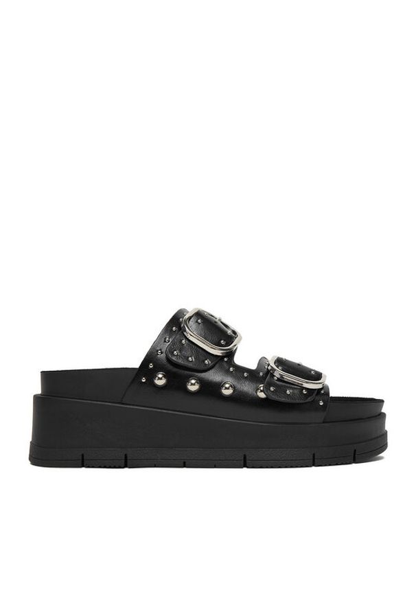 DeeZee Klapki CEO-HY62273-6 Czarny. Kolor: czarny. Materiał: materiał