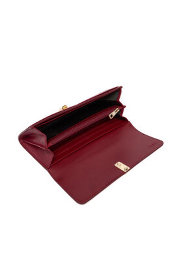 Furla Portfel Iride Continental Wallet WP00591 ARE000 CN CGQ00 Czerwony. Kolor: czerwony. Materiał: skóra