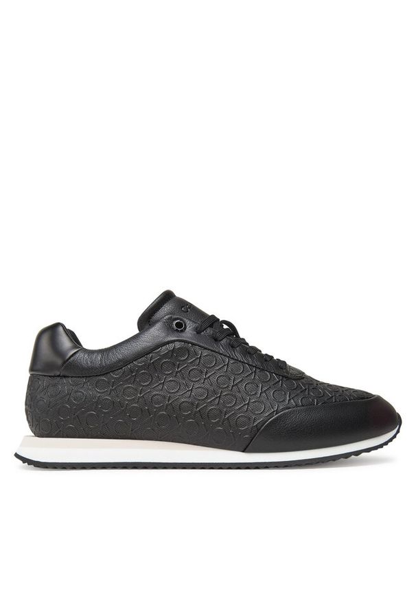 Sneakersy Calvin Klein. Kolor: czarny