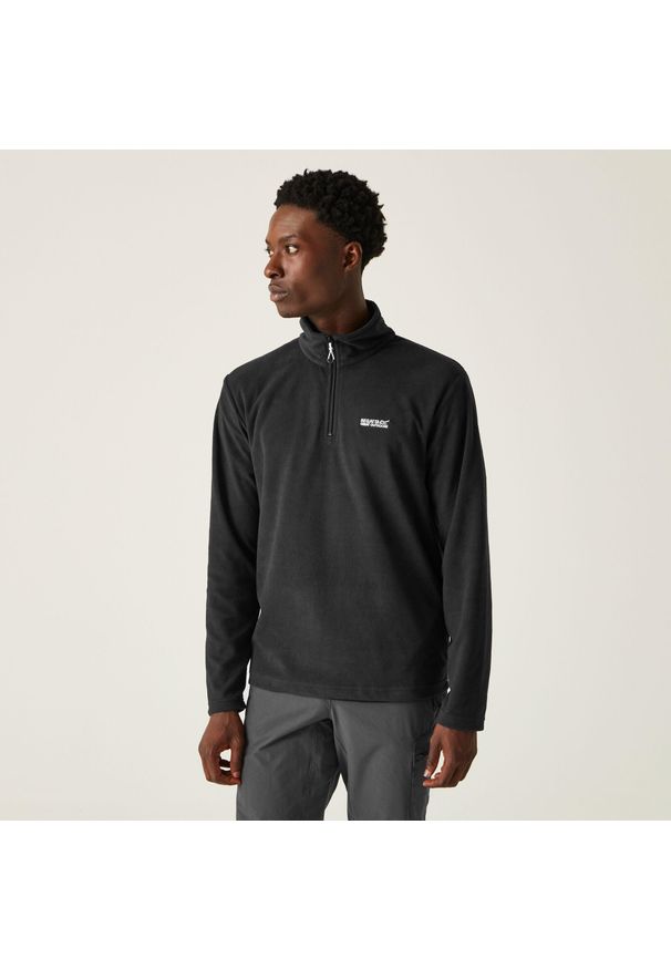 Regatta - Polar turystyczny męski Thompson lekki. Kolor: wielokolorowy, czarny, brązowy, zielony. Materiał: polar, poliester. Sport: turystyka piesza