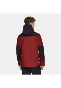 Kurtka turystyczna męska softshell Alpinus ASO. Kolor: czerwony. Materiał: softshell. Sport: turystyka piesza