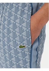 Lacoste Spodnie dresowe XH1440 Niebieski Regular Fit. Kolor: niebieski. Materiał: syntetyk #2