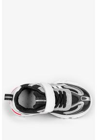Casu - Czarne buty sportowe na rzep casu 4/3/21/m. Zapięcie: rzepy. Kolor: szary, wielokolorowy, czarny
