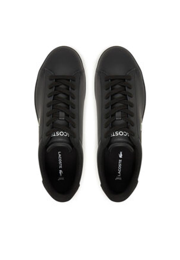 Lacoste Sneakersy 750SMA0061 Czarny. Kolor: czarny. Materiał: skóra