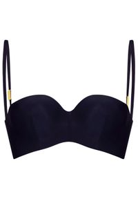 Calvin Klein Swimwear Góra od bikini Structured Bandeau KW0KW01389 Czarny. Kolor: czarny. Materiał: syntetyk #4