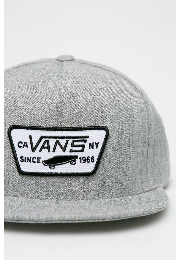 Vans - Czapka. Kolor: szary