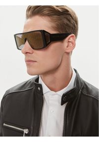 Philipp Plein - PHILIPP PLEIN Okulary przeciwsłoneczne SPP014W Czarny. Kolor: czarny
