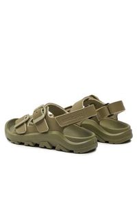 Birkenstock Sandały Mogami 1026772 S Khaki. Kolor: brązowy