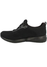 skechers - Buty do chodzenia damskie Skechers Bobs Squad. Zapięcie: sznurówki. Kolor: wielokolorowy, czarny. Materiał: materiał, syntetyk, tkanina. Szerokość cholewki: normalna. Sport: turystyka piesza