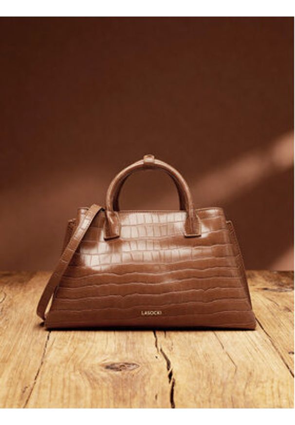 Lasocki Torebka C-LSK-M-008-08 Brązowy. Kolor: brązowy