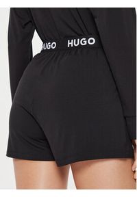 Hugo Szorty piżamowe Unite 50490704 Czarny Relaxed Fit. Kolor: czarny. Materiał: wiskoza #4