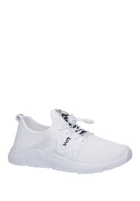 Casu - Białe buty sportowe sznurowane casu 122a. Kolor: biały #2