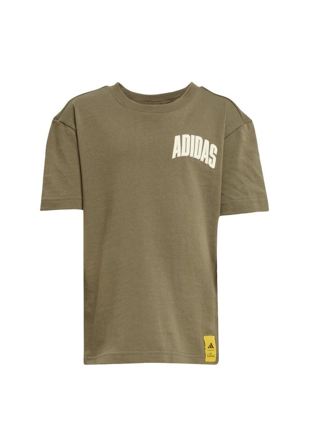 Adidas - Koszulka dla dzieci The Simpsons. Kolor: beżowy. Sport: skateboard