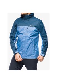 columbia - Kurtka przeciwdeszczowa męska Columbia Pouring Adventure II Jacket. Kolor: niebieski