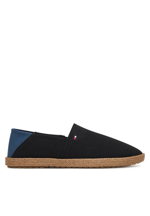 TOMMY HILFIGER - Tommy Hilfiger Espadryle Core FM0FM05792 Czarny. Kolor: czarny. Materiał: materiał