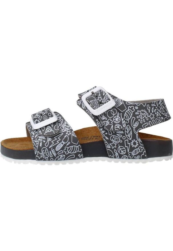 Garvalin - Sandały GARVALIN 222663G Szary. Kolor: szary. Materiał: tkanina, syntetyk