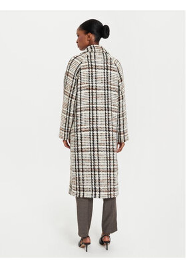 BOSS - Boss Płaszcz zimowy Calorena 50518890 Beżowy Oversize. Kolor: beżowy. Materiał: syntetyk. Sezon: zima