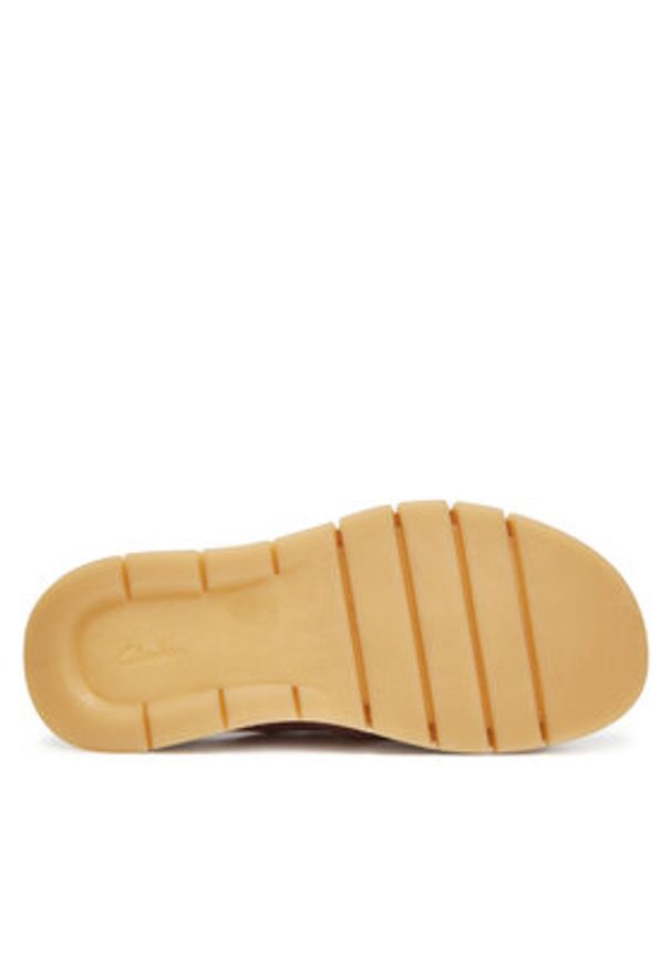 Clarks Sandały Tuscan Cross 26181471 Różowy. Kolor: różowy. Materiał: zamsz, skóra
