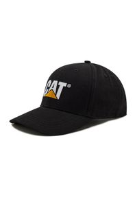 CATerpillar Czapka z daszkiem Trademark Cap W01791-016 Czarny. Kolor: czerwony. Materiał: materiał
