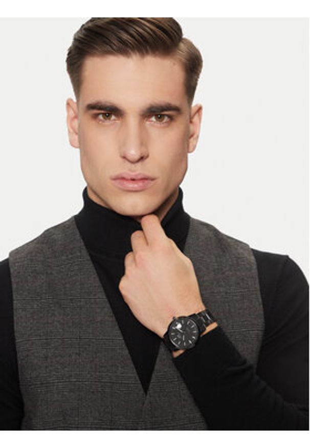 Daniel Wellington Zegarek DW00100753 Czarny. Kolor: czarny