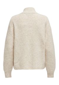 only - ONLY Sweter Tokyo 15317865 Beżowy Standard Fit. Kolor: beżowy. Materiał: syntetyk #7