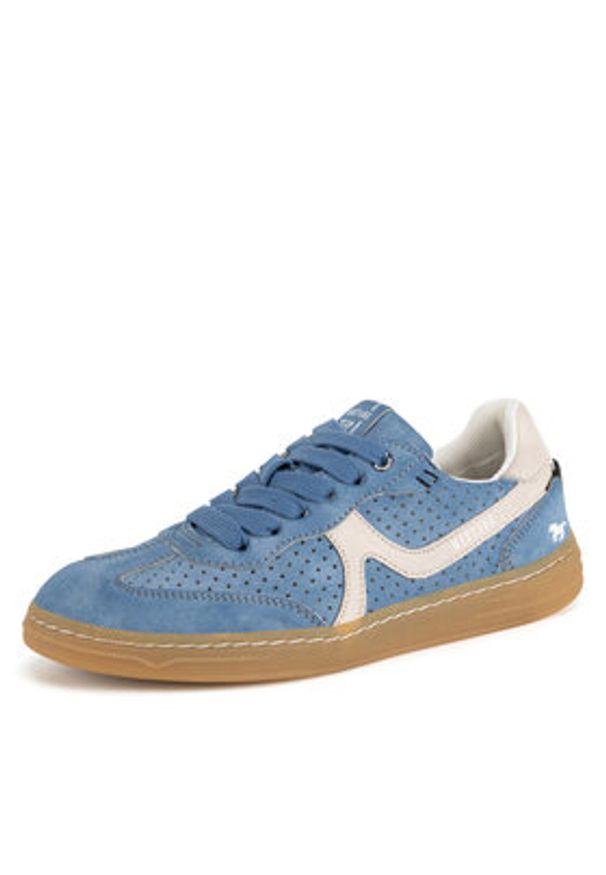 Mustang Sneakersy 1511-302 Niebieski. Kolor: niebieski. Materiał: syntetyk, materiał