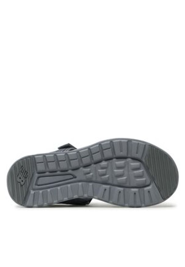 New Balance Sandały SUA250A1 Szary. Kolor: szary. Materiał: skóra