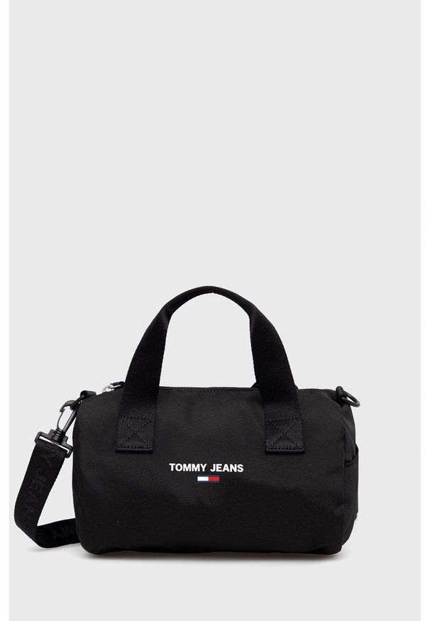 Tommy Jeans torebka AW0AW11626.PPYY kolor czarny. Kolor: czarny. Rodzaj torebki: na ramię