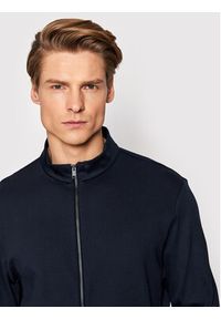 BOSS - Boss Bluza Skiles 43 50468543 Granatowy Regular Fit. Kolor: niebieski. Materiał: bawełna #3