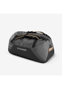 SIMOND - Torba trekkingowa Simond Duffel 100 Basic 100 l. Kolor: szary. Materiał: tkanina. Sport: turystyka piesza