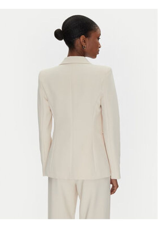 Rinascimento Marynarka CFC0122739003 Beżowy Regular Fit. Kolor: beżowy. Materiał: syntetyk