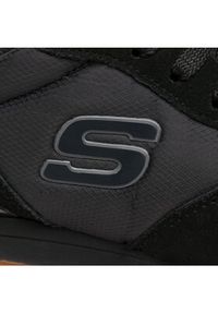 skechers - Skechers Sneakersy Waltan 52384/BBK Czarny. Kolor: czarny. Materiał: skóra, zamsz #7