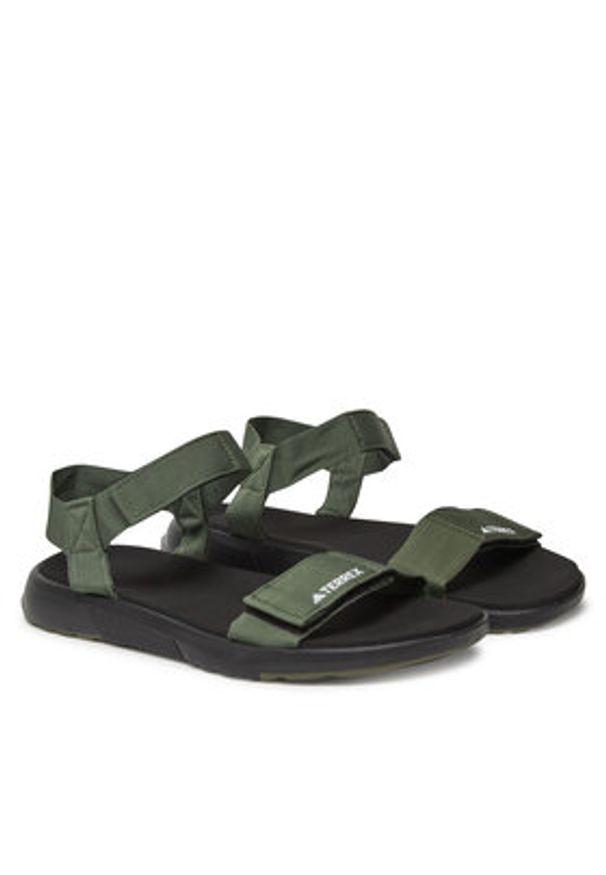 Adidas - adidas Sandały Terrex Hydroterra Light JQ2572 Czarny. Kolor: czarny. Materiał: materiał