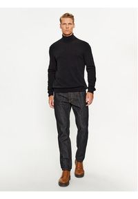 United Colors of Benetton - United Colors Of Benetton Golf 1002U2180 Czarny Regular Fit. Typ kołnierza: golf. Kolor: czarny. Materiał: wełna #3