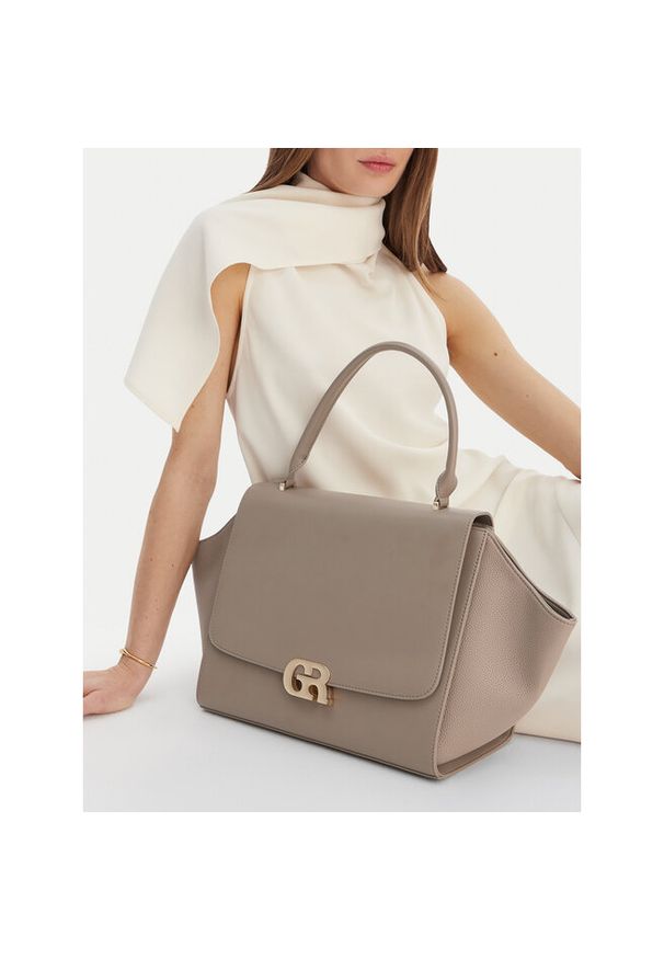 Gino Rossi - Torebka GINO ROSSI. Kolor: beżowy