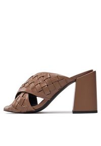 Furla Klapki YH75GRL X30000 1257S Szary. Kolor: szary. Materiał: skóra #4