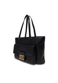 Love Moschino - LOVE MOSCHINO Torebka JC4087PP1NLI0000 Czarny. Kolor: czarny. Materiał: skórzane #5