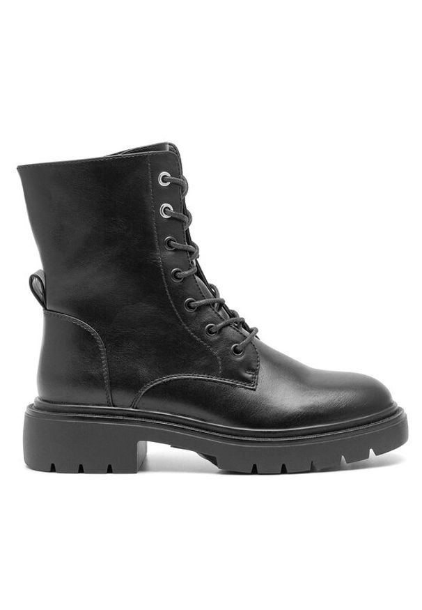 DeeZee Trzewiki AXELLE WS6199-05 Czarny. Kolor: czarny. Materiał: syntetyk